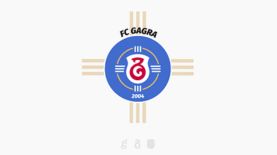 FC GAGRA branding fcgagra graphic design illustration logo logos ლოგო