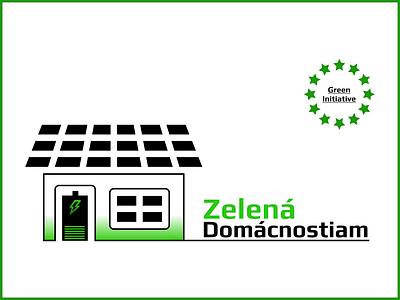 Government agency logo for renewable energy support in Slovakia branding energy graphic design logo renewable slovakia