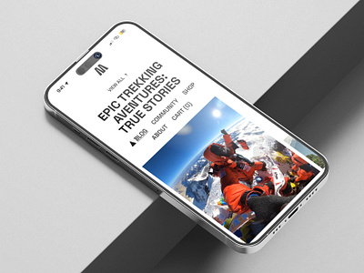 MYAK - Elite Trekking Center adventure alpinism animation climbing design everest explore flat hiking himalayas mark mobile app mountain nature outdoors sports trekking visual design