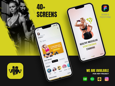 Fitness App | UIUXDesign appdesign appdesigner designinspiration digitalfitness fitnessapp fitnessgoals fitnessmotivation freelancejobs freelancelife freelancesuccess graphic design healthtech healthyliving logo mobiledesign remotework uiuxdesign upworkfreelancer userinterface uxdesign