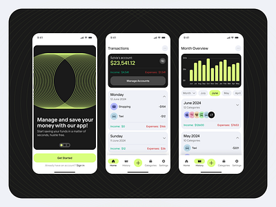 Money Managment App analytics app budget chart design financial ios managment mobile money tracker ui ux