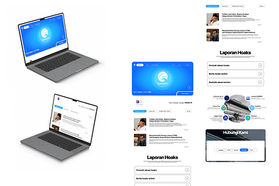 KOMINFO - Website Design Exploration design ui ux