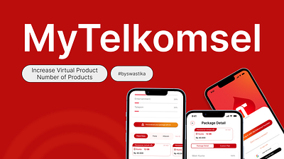 MyTelkomsel - UI/UX Design app design ui ux