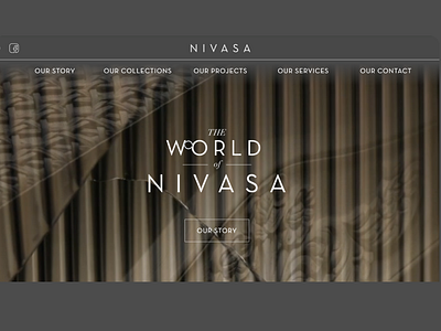 Nivasa Theme Design branding design shopifyagents shopifythemedesign themedesign ui uiuxdesign websitedesign