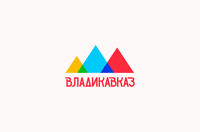 Vladikavkaz | Logo design brand design branding city logo design flat font graphic design icon illustrator international style logo logo design logotype minimalism russia swiss style type typography vector visual identity