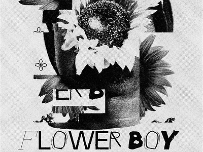 Flowerboy design experimental graphic design typography