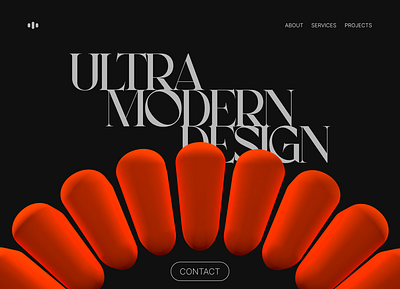 Design studio hero section design hero section studio ui ux web design website