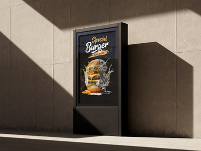 Food Poster branding burgerposter foodposterdesign foordesigns graphic design illustrator logo menu posterdesign potoshop