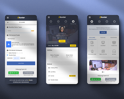 Payment Point Online Bank Mobile app design clean design inspiration ui ux web design