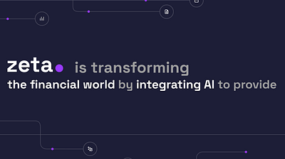 Zeta video animation advising animation app branding dashboard design finance illustration intro video minimal motion graphics ui vector