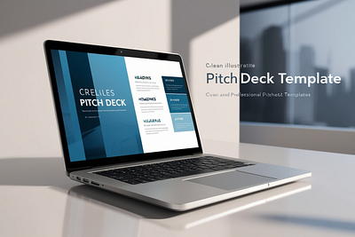 Project Pitch Deck Template branding design graphic design illustration logo vector