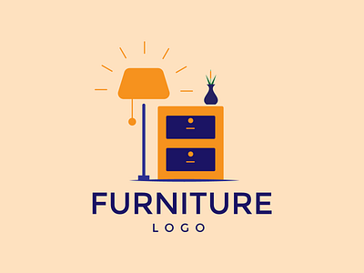 FURNITURE LOGO bird logo branding design furniture furniture logo graphic design