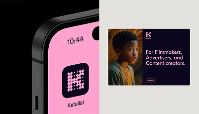 Katalist - Application Design - Creasions application design