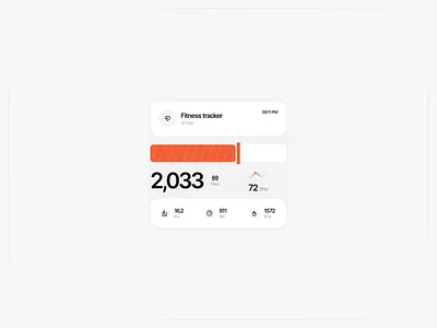 Fitness Widget - doradsn design doradsn doraicon figma figma ui fitness widget graphic design icon illustration itsrehanraihan opacityauthor rehan rehan raihan ui ui design ux vector weather widget widget widget design