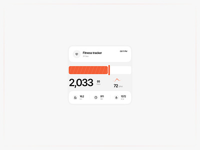 Fitness Widget - doradsn design doradsn doraicon figma figma ui fitness widget graphic design icon illustration itsrehanraihan opacityauthor rehan rehan raihan ui ui design ux vector weather widget widget widget design