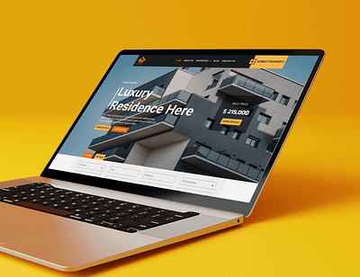 Widway graphic design landing page property ui website