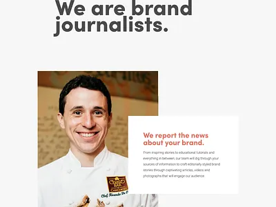 Brand Agency Website Design figma