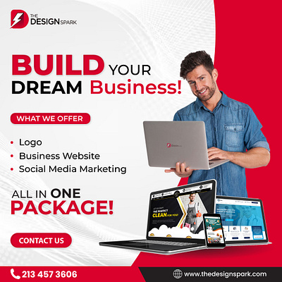 Ignite Your Brand with The Design Spark apparel branding business website design energy graphic design illustration logo merch social media marketing ui vector