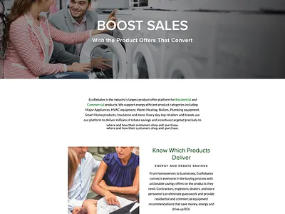 Sales Website Design figma