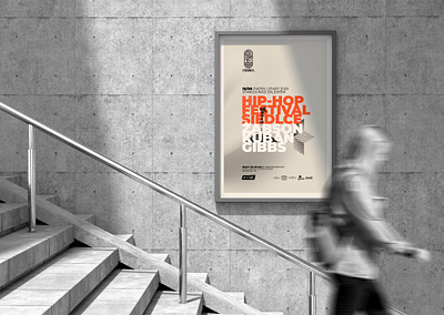 Hip-Hop Festival advertisement branding design graphic design illustration typography