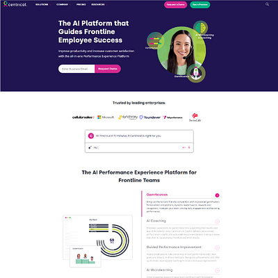 Agency Website Design figma