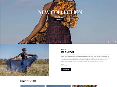 ECommerce Website Design figma