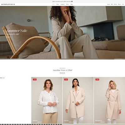 ECommerce Website Design figma