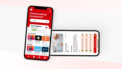 Study mobile app course learning mobile app rad ui uiux ux