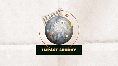 Impact Sunday Church Art Variations branding graphic design minimal photoshop sermon series art