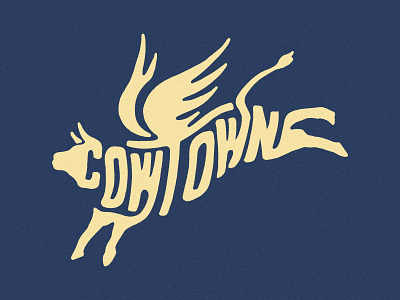 Cowtown Wordmark apparel arizona bucking bull cow cowtown hat icon logo merch shirt skate shop skateboads southwestern western wordmark