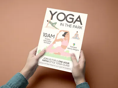 Yoga Class Poster flyer graphic design poster yoga