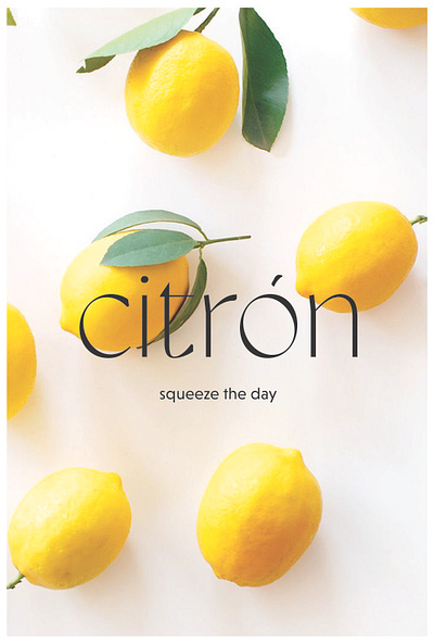 Citron branding design graphic design illustration logo packaging design product design typography web design