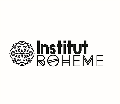 Institut Bohème graphic design logo