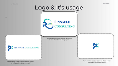 pinnacle logo design and brand identity branding graphic design logo