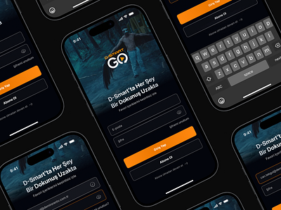 D-Smart ✧ Login and Sign-Up Screens app appdesign appui designinspiration digitaldesign gradientbuttons login minimaldesign mobile mobile app mobileapp modernui signup uiux userexperience userinterface userjourney uxdesign uxui visualdesign