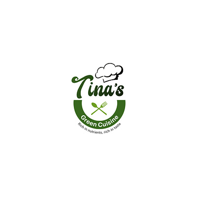 Tina's Cuisine Logo Design graphic design logo