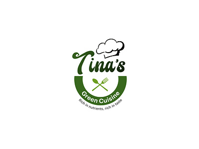 Tina's Cuisine Logo Design graphic design logo