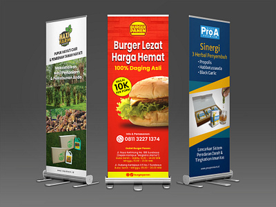 Standing Banner banner graphic design standing banner