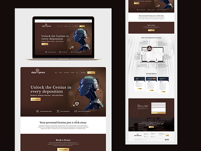 Home page/landing page for legal AI company app branding dashboard design design graphic design illustration landing page design logo ui uiux web design