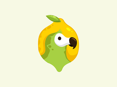 Lime Dodo Logo Concept character design dodo graphic design lemondodo lemonlogo logo logoart logodesign