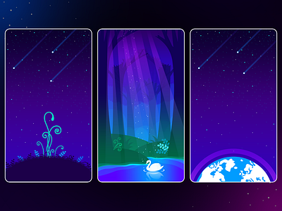 Piano Blue Tiles: Backgrounds background game game background game ui illustration landscape magic tiles mobile game music music game music tiles piano piano game piano tiles theme