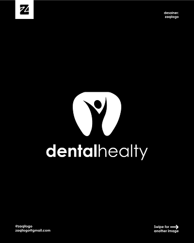 Dental Healty Logo dental dental healty logo design graphic design healty logo logos logotype modern simple simple logo vector