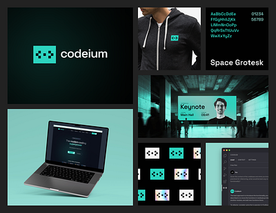 Codeium Branding ai autocomplete brand branding code codeium coding developers logo logomark plugin programming software vscode