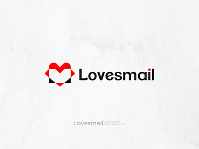 Lovesmail Logo Design brand identity branding creative logo favicon symbol monogram graphic design icon logo logo design logos love loveletters lovepost lovesmail mail minimal minimalistic logo popular logo romanticmail vector