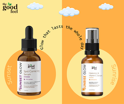 Ad picture of serums branding graphic design ui ui design