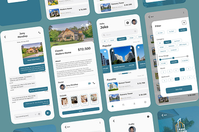 Keol - Real Estate Mobile App agency agent application apps branding buy design investment layout offer property real estate rent ui ux