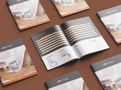 Elevator Catalogue Design annual report brochure brochure design business brochure business proposal catalogue design company profile corporate corporate brochure design editorial elevator graphic design indesign layout magazine profile proposal real estate stairs design