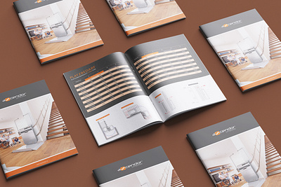 Elevator Catalogue Design annual report brochure brochure design business brochure business proposal catalogue design company profile corporate corporate brochure design editorial elevator graphic design indesign layout magazine profile proposal real estate stairs design