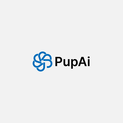 PupAi - AI logo design ai ai logo artificial intelligence artificial intelligence logo brand branding design logo logo design logotype minimal logo minimalist logo modern logo p letter p letter logo p logo star logo tech logo technology logo