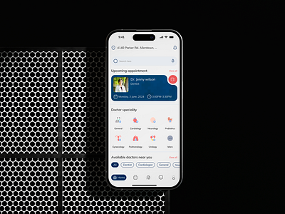 On-Demand Doctor Appointment App Design app app design appointment appointment booking design doctor healthcare healthcare ui mobile app patient schedule ui uidesign uiux ux virtual care virtual consultation app